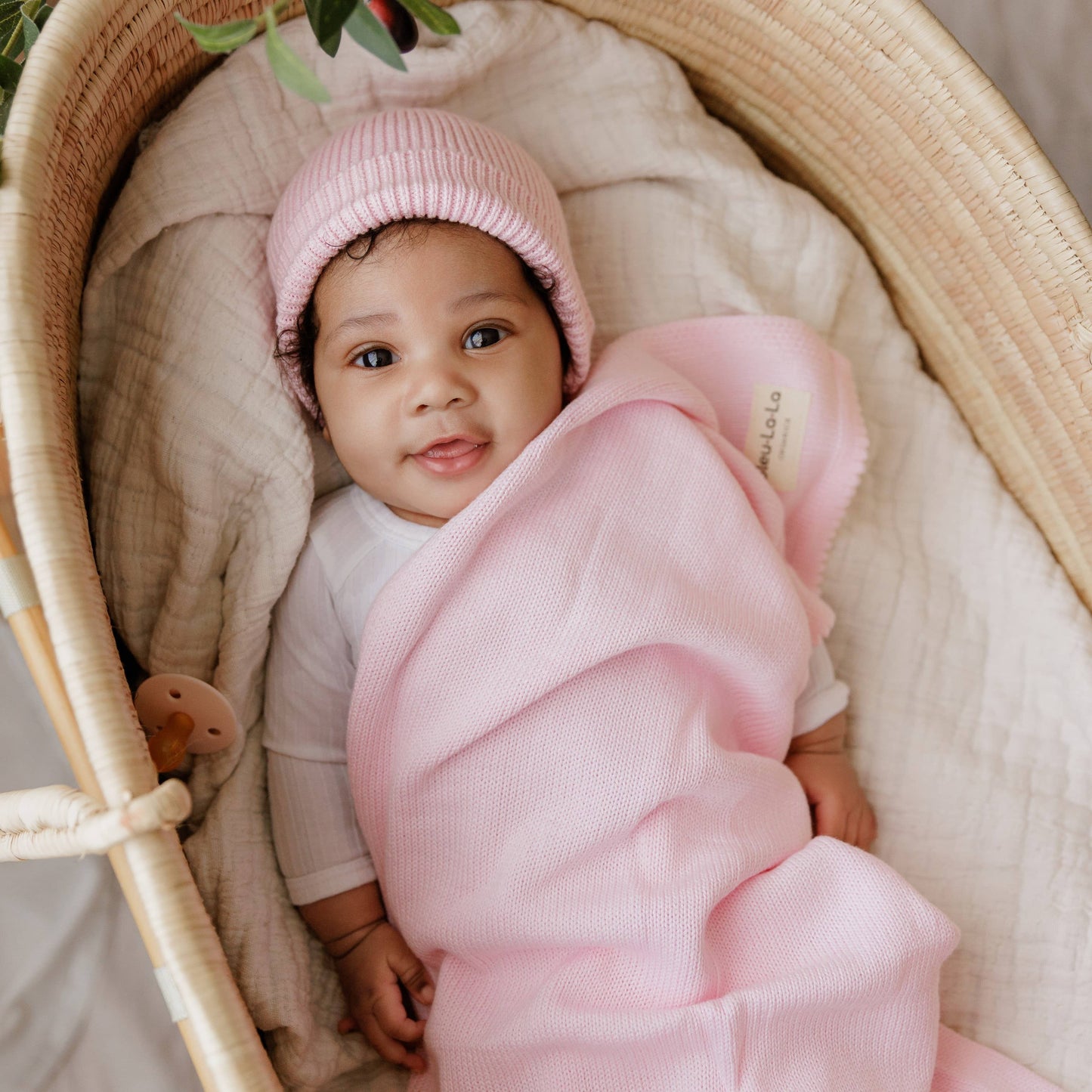 100% Organic Cotton Luxe Collection Baby Swaddle Blanket