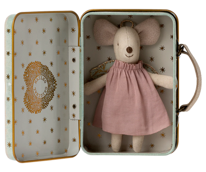 Angel mouse in suitcase, Little sister