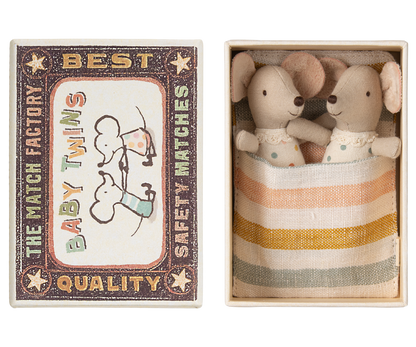 Twins, Baby mice in matchbox