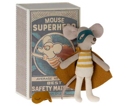 Super Hero, Little Brother Mouse in Matchbox