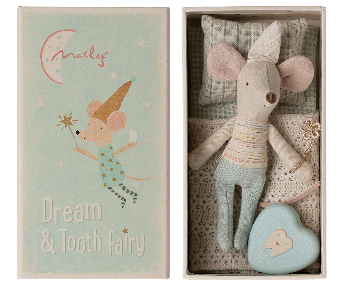 Tooth Fairy Mouse, Little Brother in Matchbox