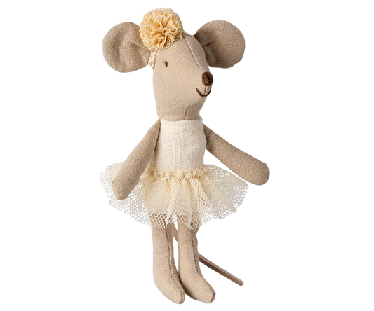 Ballerina Mouse, Little Sister -  Off White