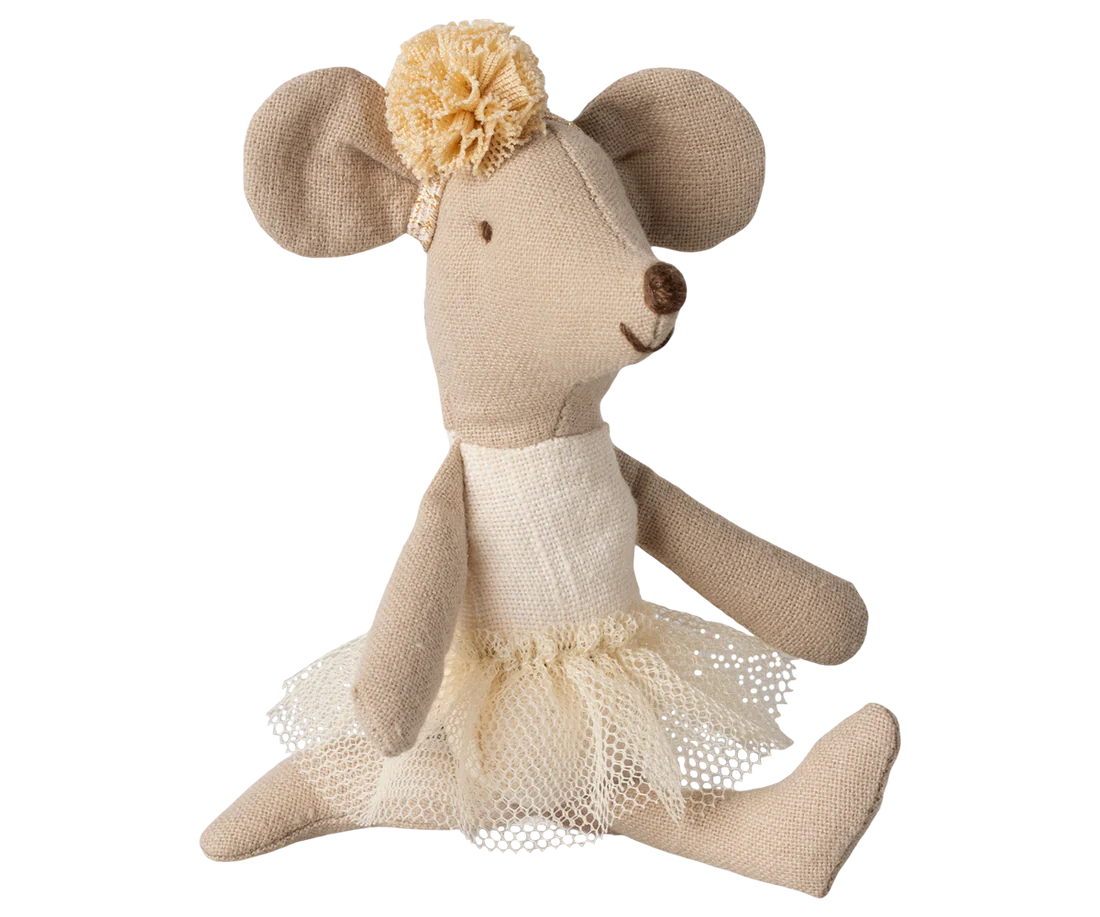 Ballerina Mouse, Little Sister -  Off White