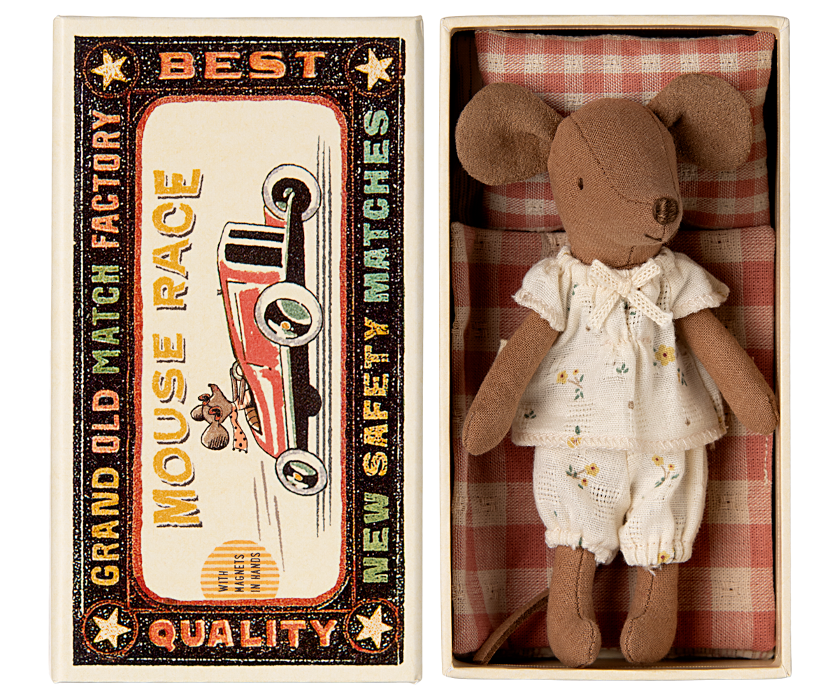 Big Sister Mouse in Matchbox Bee