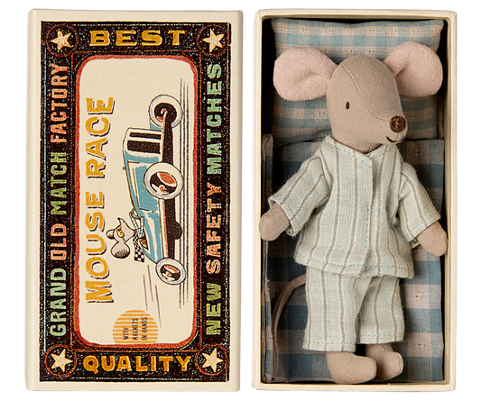 Big Brother Mouse in Matchbox Bed