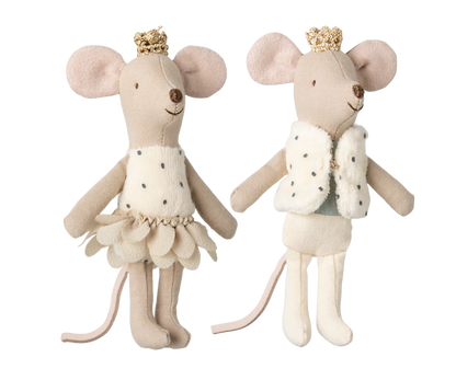 PREORDER - Royal twin mice, Little sister and brother in matchbox