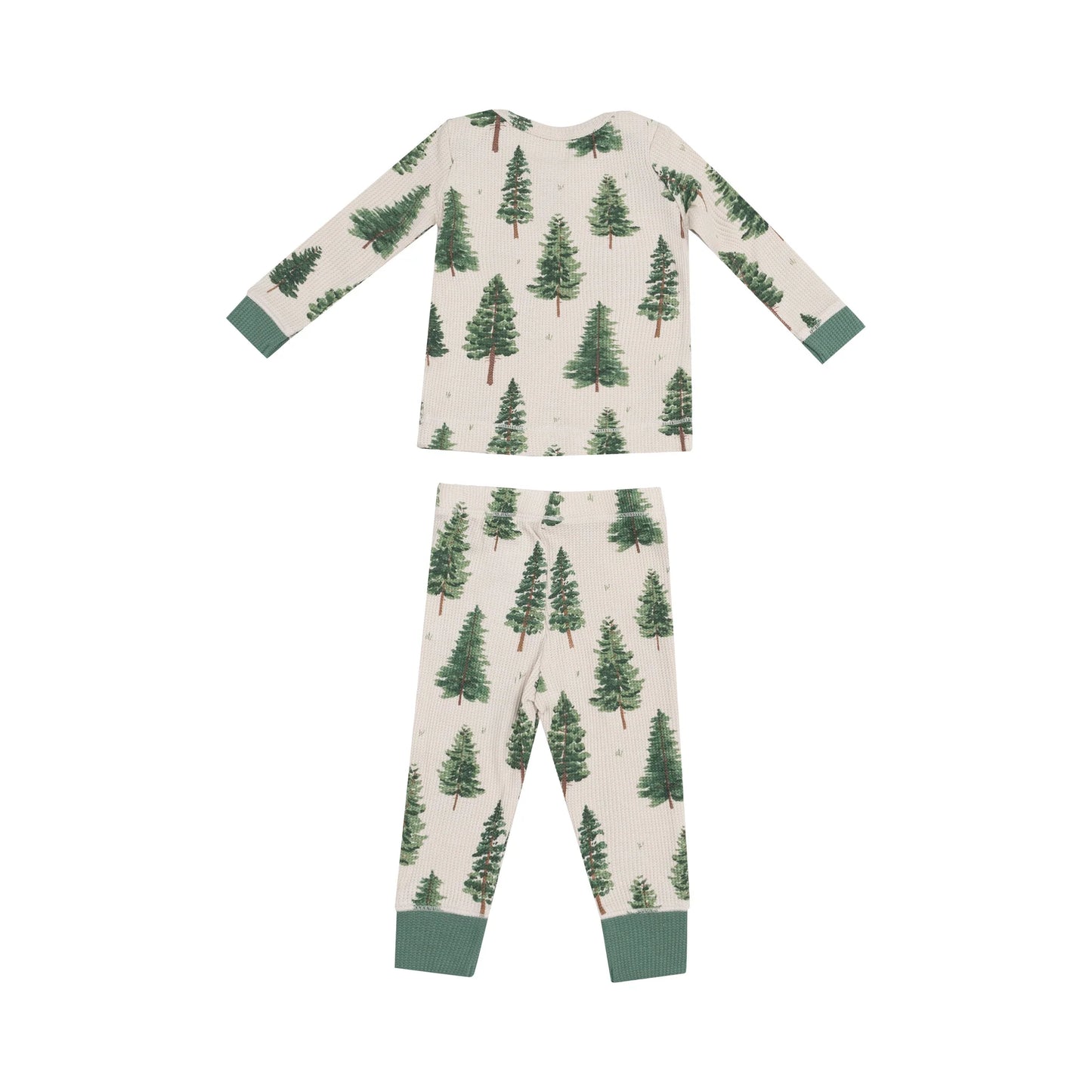 Forest Trees Long Sleeve Loungewear Set