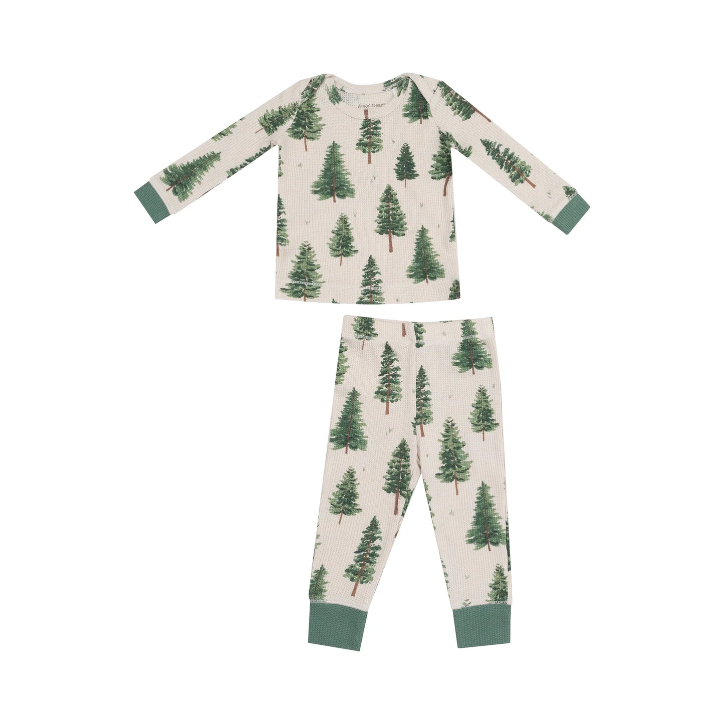 Forest Trees Long Sleeve Loungewear Set