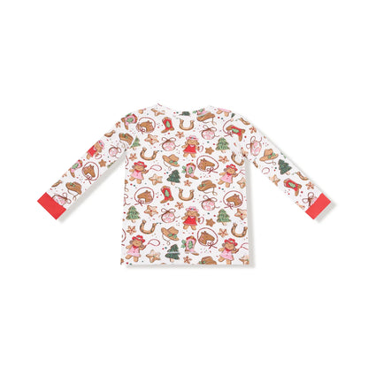 Cowgirl Christmas Loungewear Set