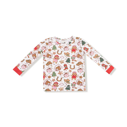 Cowgirl Christmas Loungewear Set