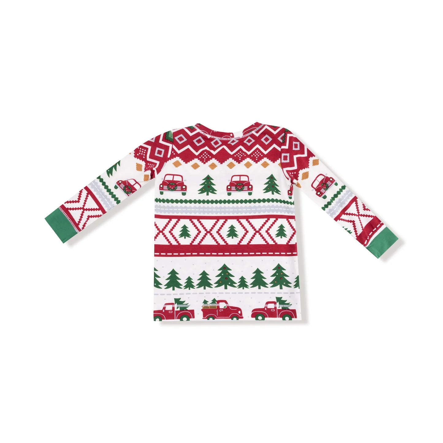 Red Truck Fair Isle Loungewear Set