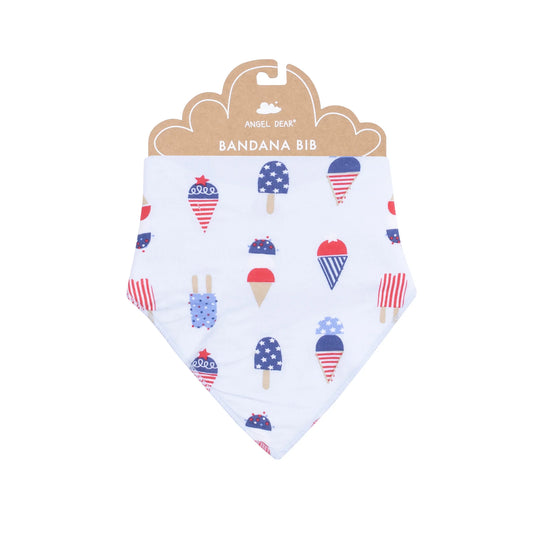 Bandana Bib - American Ice Cream - Blue