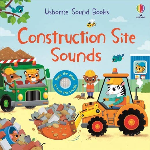Construction Site Sounds - Sound Book
