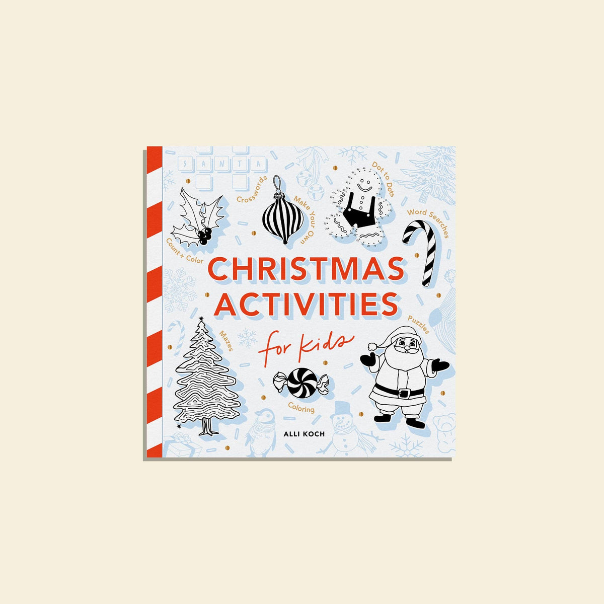 Christmas Activities: A Holiday Activity Book for Kids