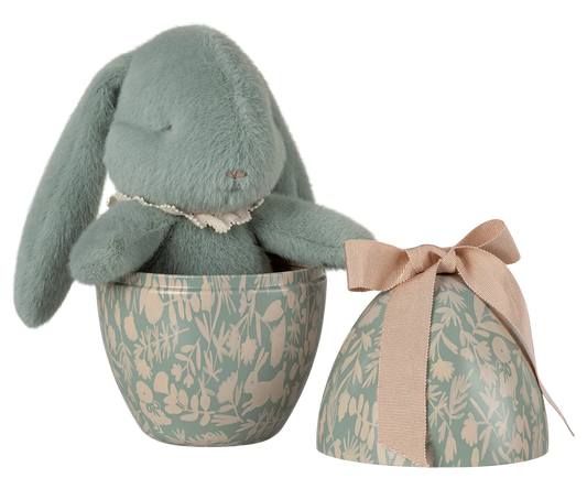 PREORDER - Easter egg with bunny - Mint