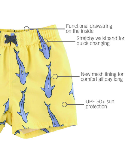 Jawsome Shark Swim Trunks