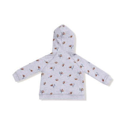 Football Field Goal - Zip Hoodie and Jogger Set - view 3
