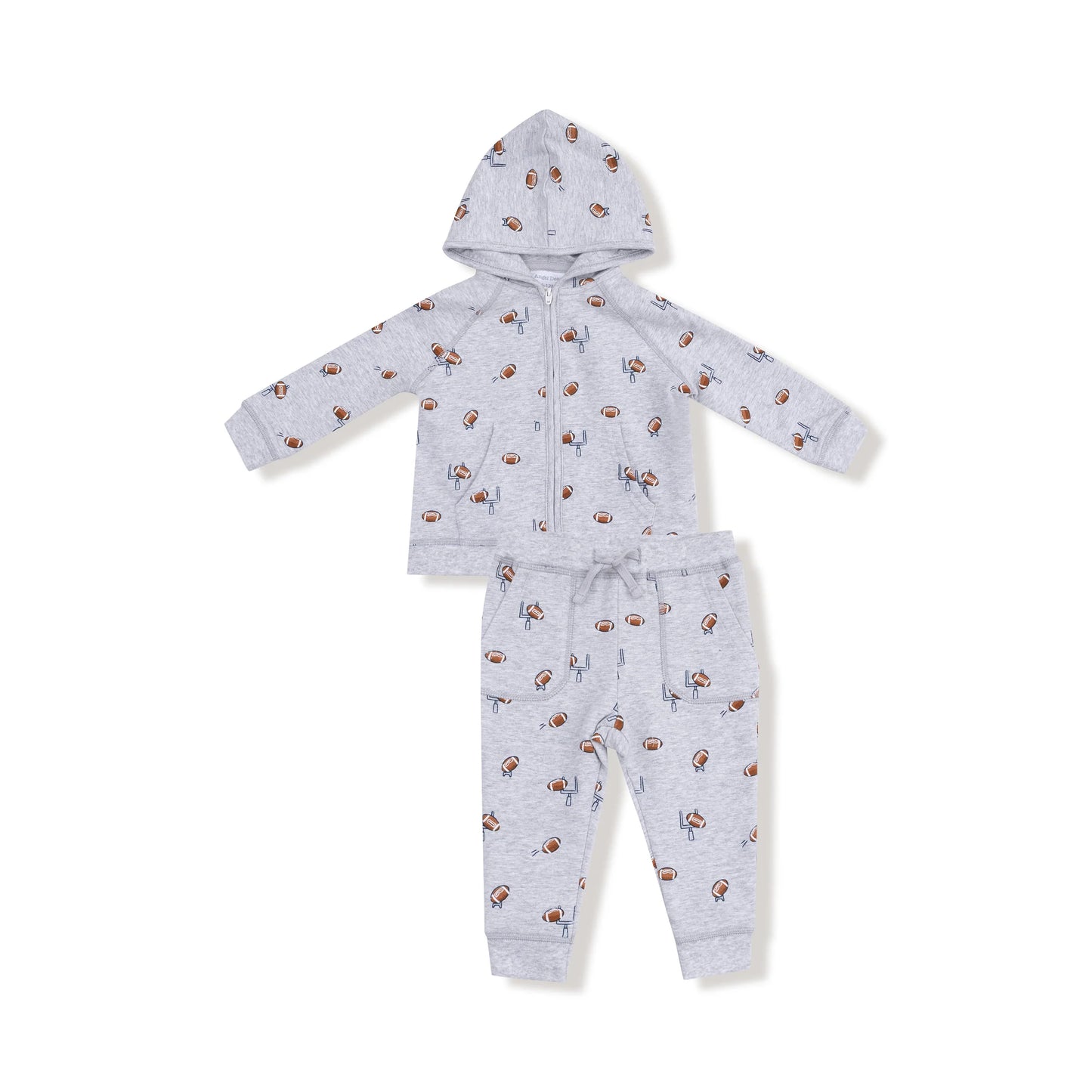 Football Field Goal - Zip Hoodie and Jogger Set - view 4