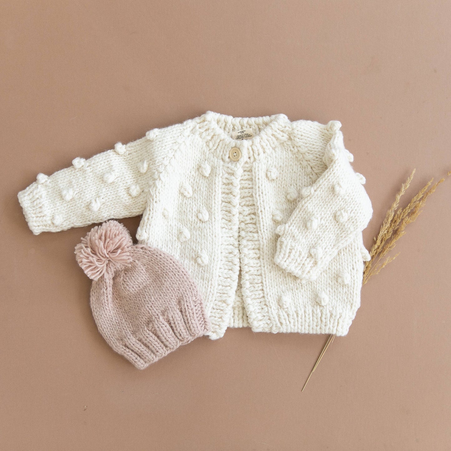 Popcorn Cardigan - Cream