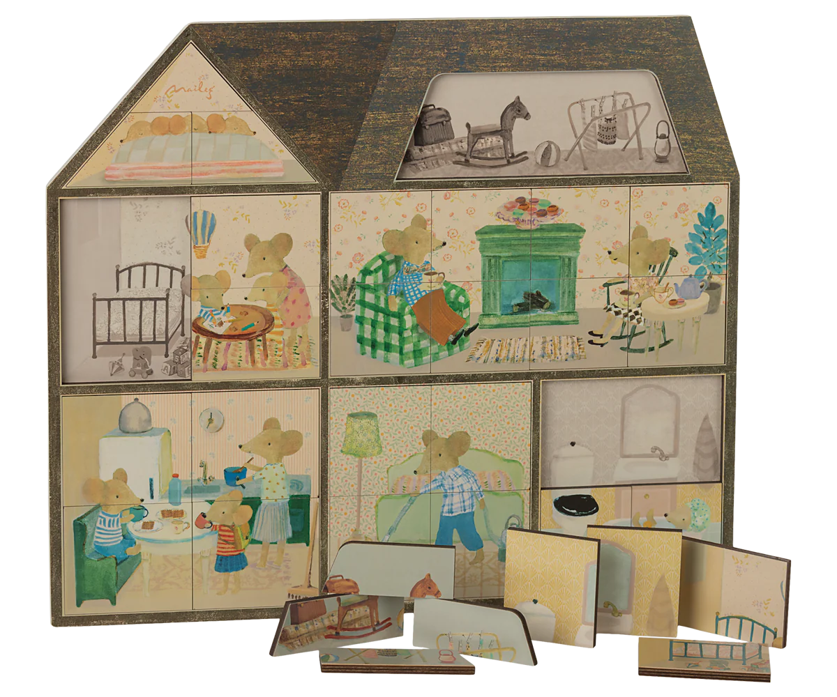 PREORDER - Mouse hole Farmhouse puzzle