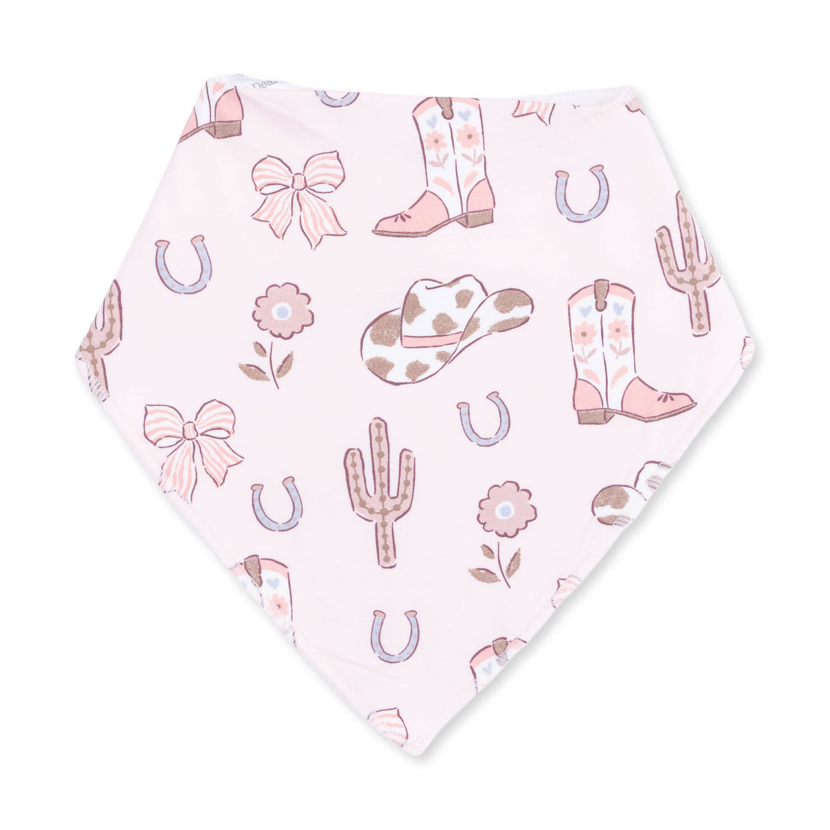 Cowgirl Boots and Bows - Bandana Bib