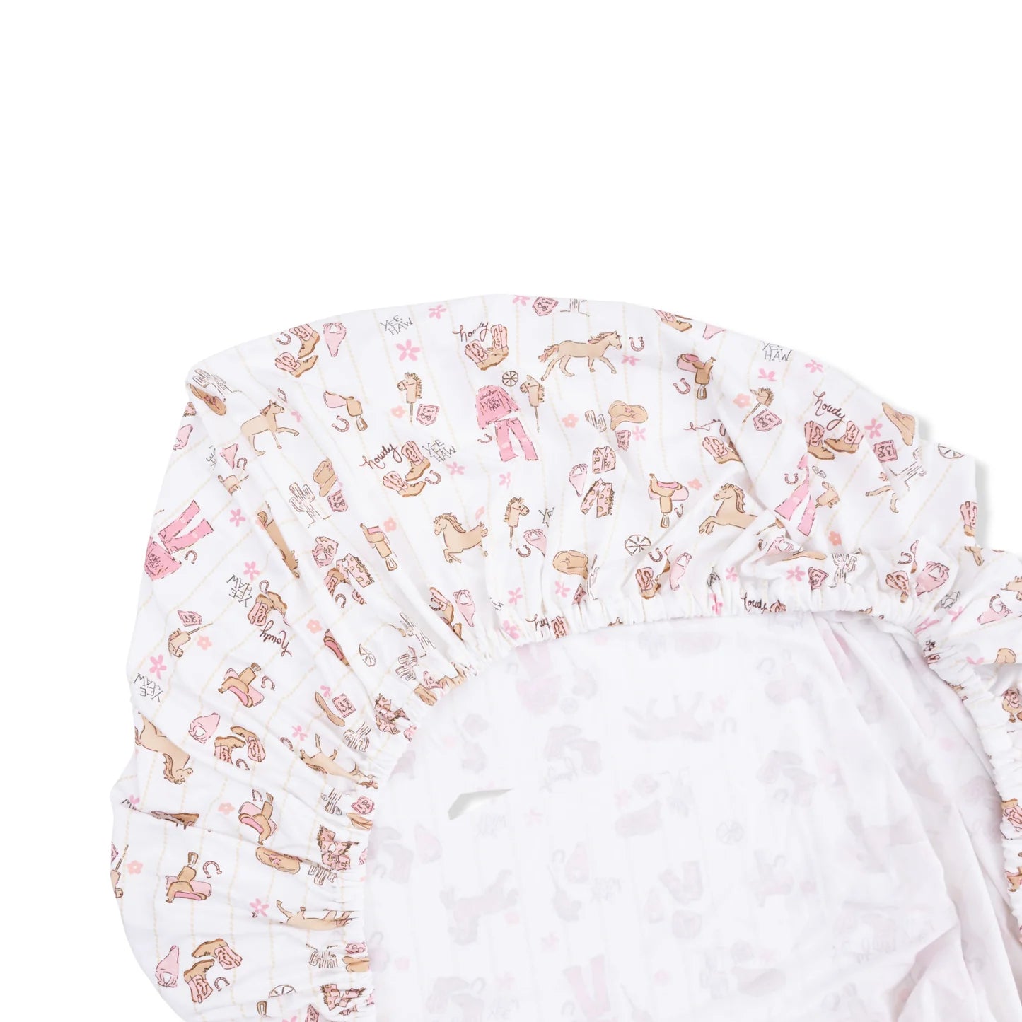 Cowgirl Nursery Crib Sheet