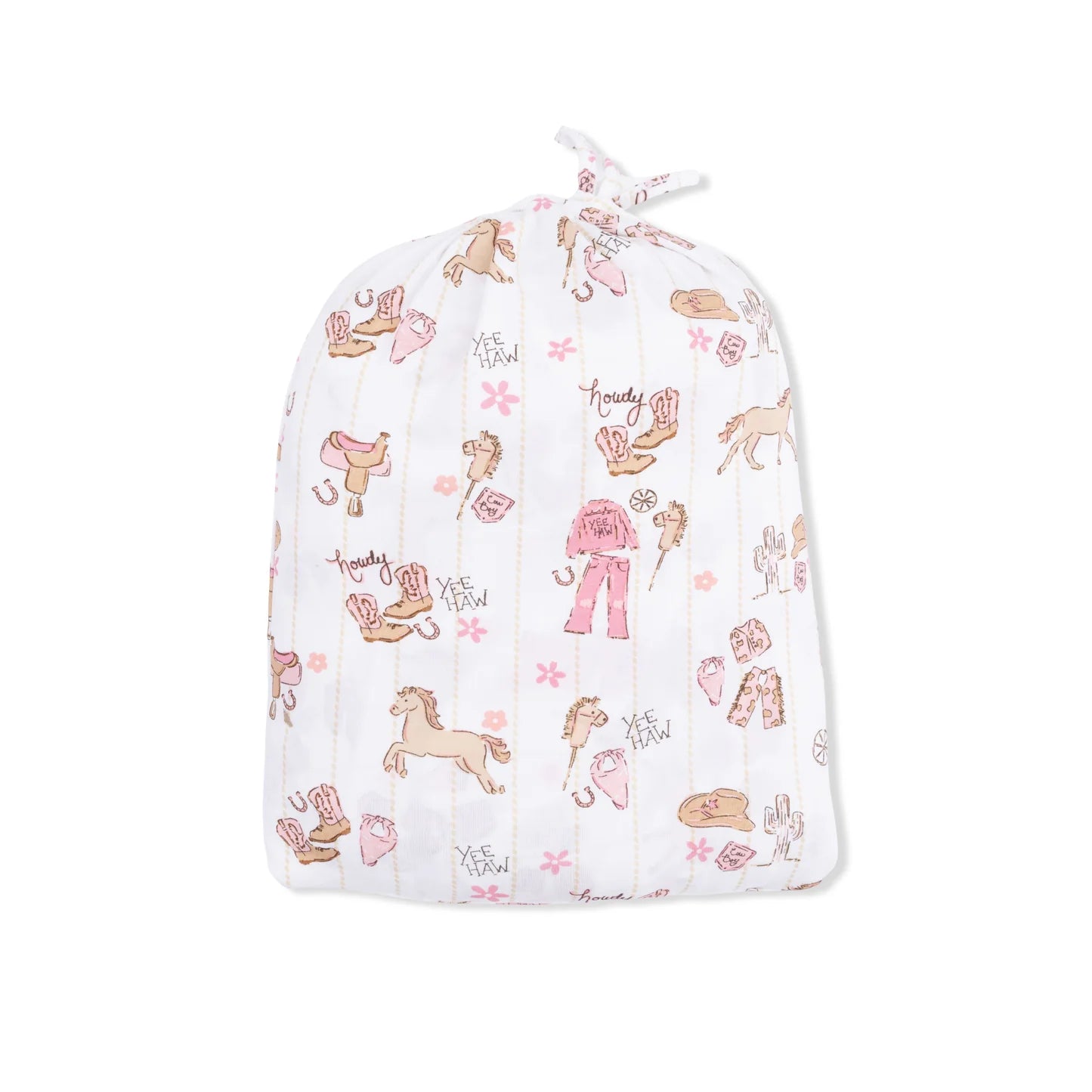 Cowgirl Nursery Crib Sheet