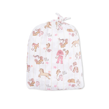 Cowgirl Nursery Crib Sheet