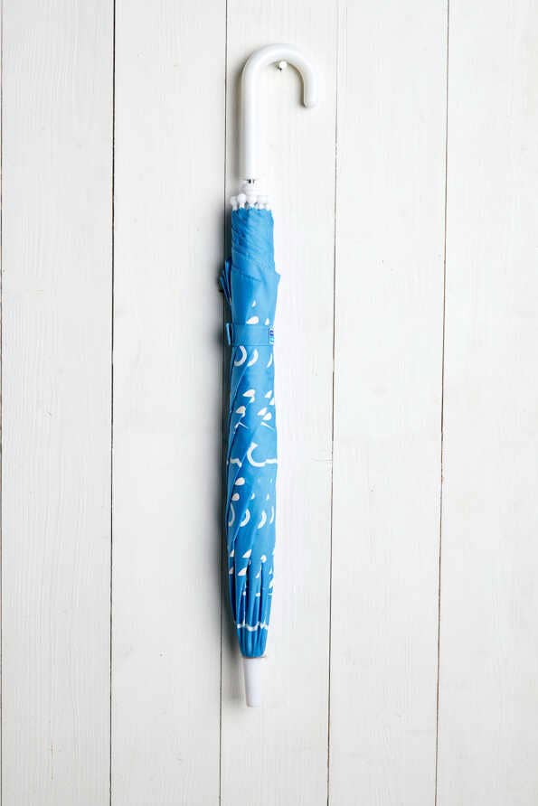 Baby Blue Little Kids Colour-Revealing Umbrella