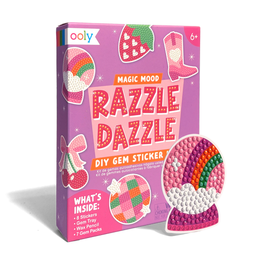 Razzle Dazzle Mini DIY Gem Sticker Kit - Magic Mood - 8 Stickers