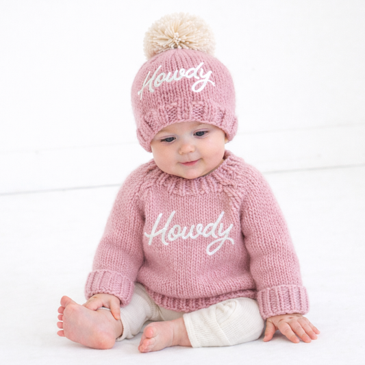 Howdy Sweater - Rosy Pink - view 2