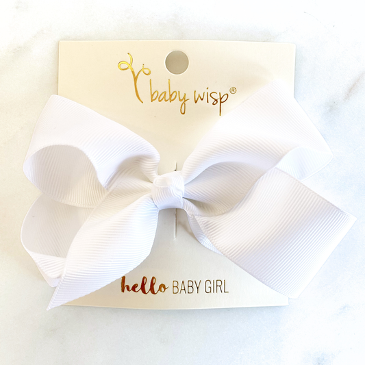 Sadie Grosgrain Ribbon Bow Alligator Hair Clip