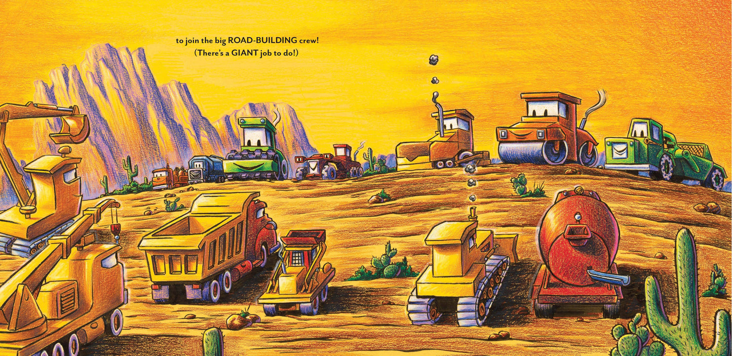Construction Site: Road Crew  Coming Through!