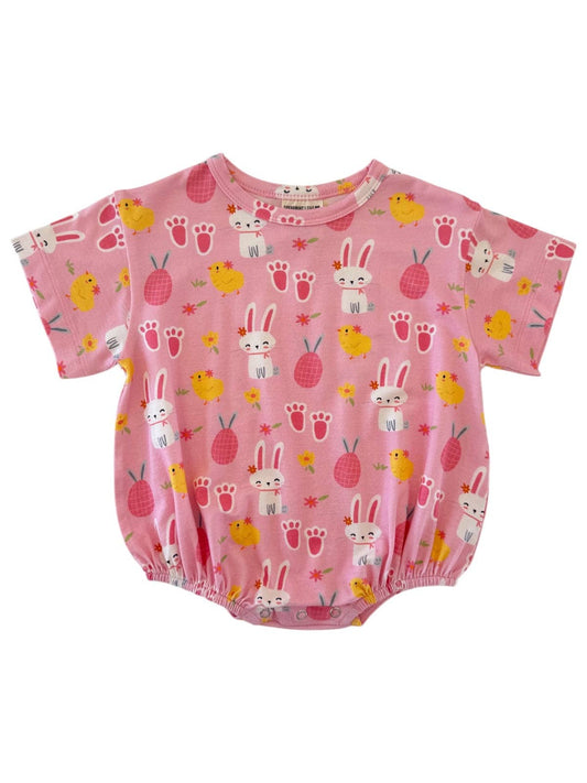 T-Shirt Bubble, Pink Easter Bunny