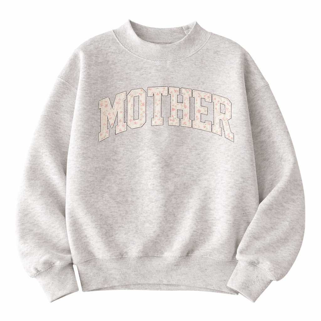 MOTHER mock neck sweatshirt