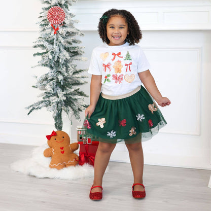 Gingerbread Cutie Christmas Short Sleeve T-Shirt - view 2