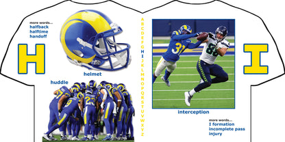 Los Angeles Rams ABC board book - view 2