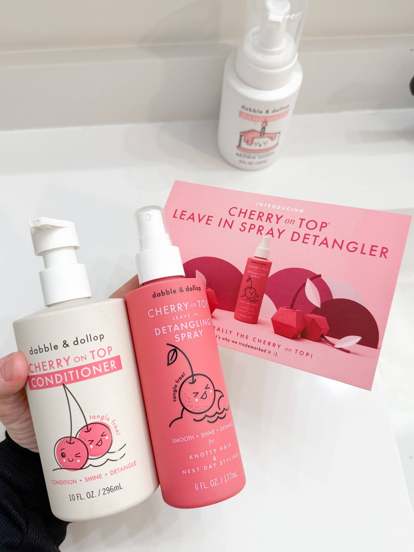 Cherry on Top® Hair Detangling & Conditioning Spray