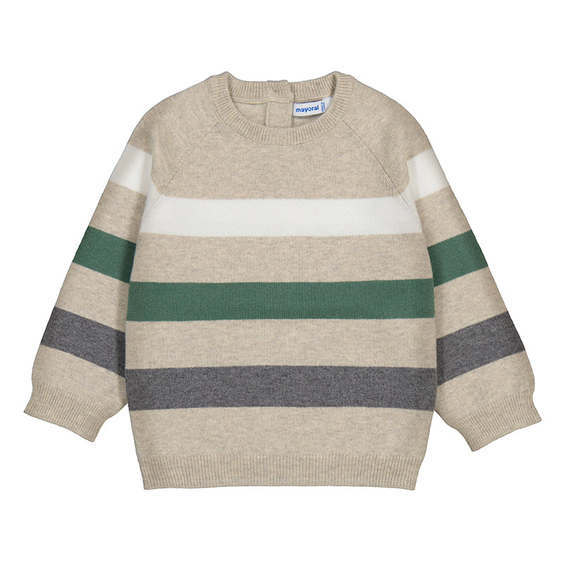 Colorblock Sweater - Chai