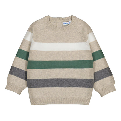 Colorblock Sweater - Chai