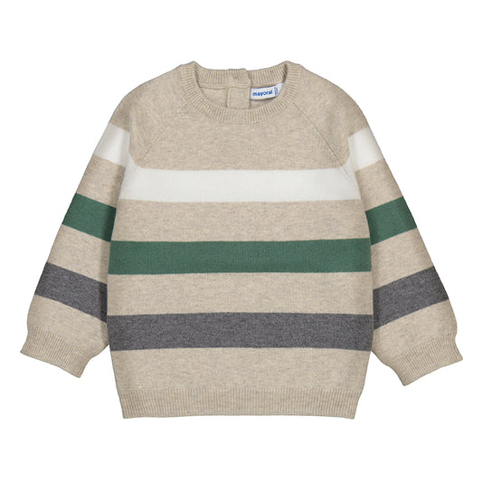 Colorblock Sweater - Chai