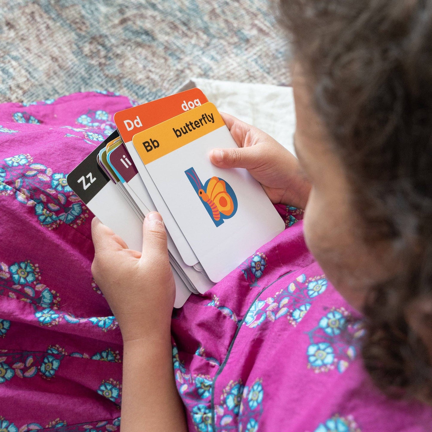 Animals A to Z Alphabet Flashcards