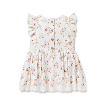 Butterfly Garden Ruffle Dress