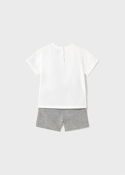 Shorts and Dog T-Shirt Set