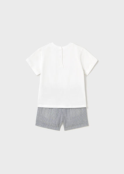 Shorts and Shark T-Shirt Set