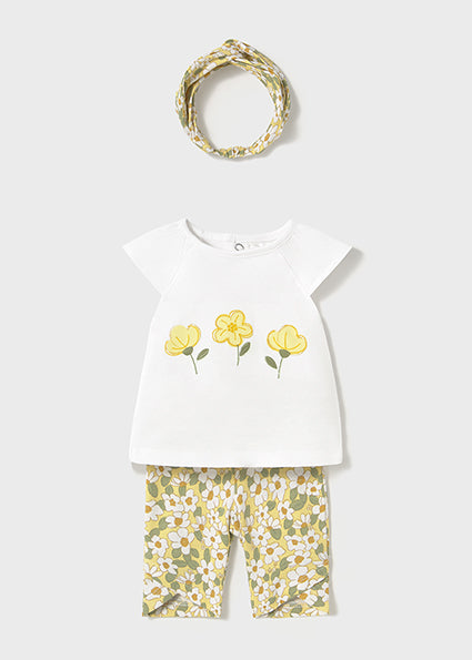 Newborn 3-Piece Set with Headband