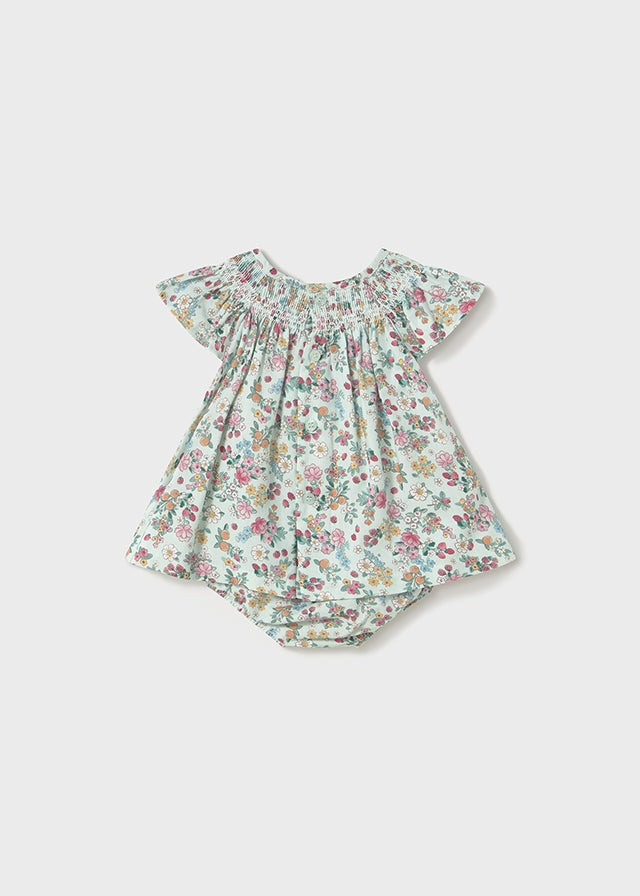 Newborn Floral Dress with Bloomers