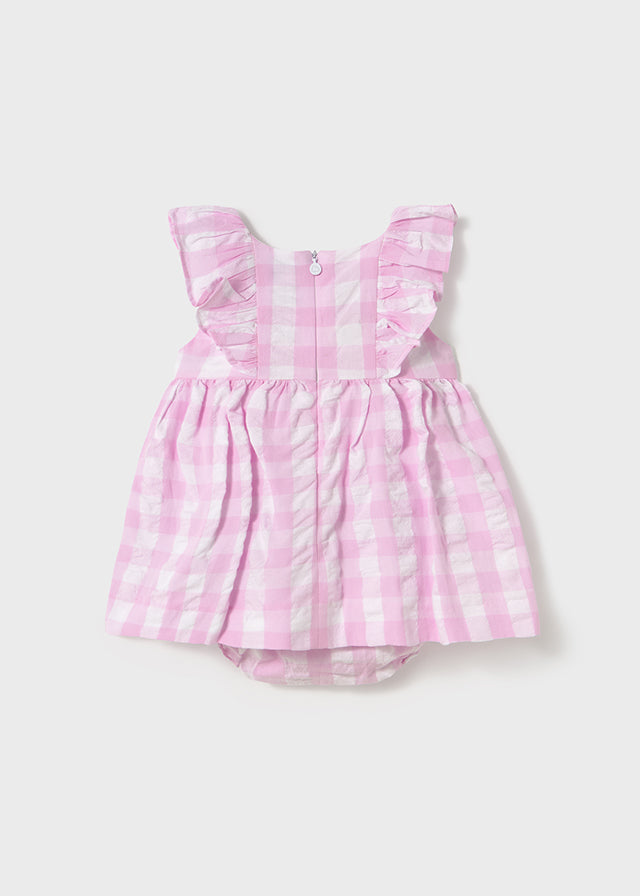 Gingham Dress with Bloomers