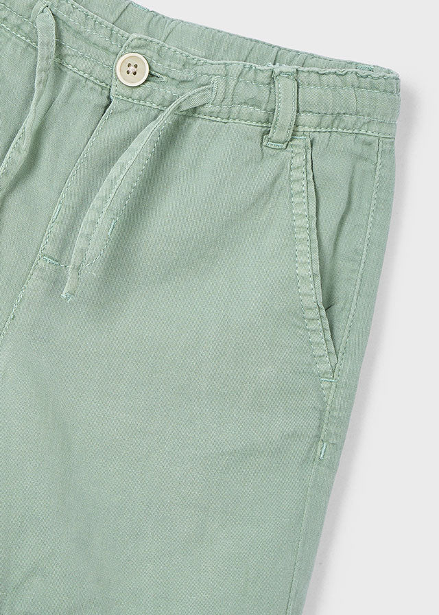 Boy's Drawstring Linen Shorts