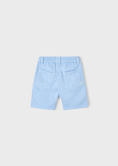 Drawstring Twill Shorts